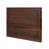 CONSDAN front view showing walnut board and elegant finish for serving