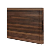 CONSDAN walnut front view shows smooth cutting surface and rich color