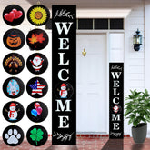Consevisen front view welcome sign showing rustic farmhouse charm and curb appeal