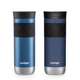 Contigo SNAPSEAL front view showing colors and leak-proof benefit