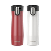 Contigo West Loop front view showing Goji Berry color and stylish finish benefit: attractive everyday use