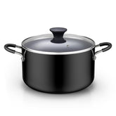 Cook N Home front view of 6-quart pot showing sleek profile and cooking capacity