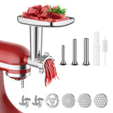 Coolcook front view attached to KitchenAid showcasing solid all-metal build and reliability