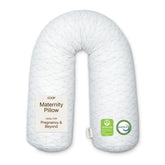 Coop Home Goods front view showing full-length maternity pillow support