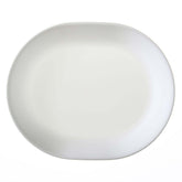 Corelle Winter Frost White front view showing smooth finish and elegant shape