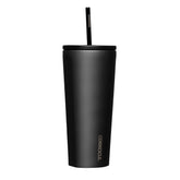 Corkcicle Cold Cup Ceramic Slate front view showing sleek finish and capacity