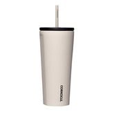 Corkcicle Cold Cup front view showing Latte finish and sleek silhouette for style