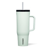 Corkcicle Cruiser front view in Sage Mist showing capacity and style