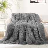 Cottonblue faux fur front showing plush texture and cozy comfort