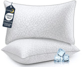 COZSINOOR front packaging view showing queen pillows and benefits