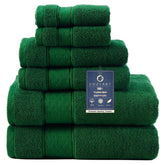 COZYART folded towel stack showing plush pile and neat presentation benefit