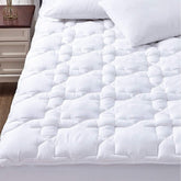 CozyLux king pad front view showing neat fit and inviting surface comfort
