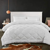 Cozynight king comforter front view showing full coverage and neat finish for restful sleep