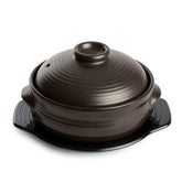 Crazy Korean Cooking dolsot front view showing elegant ceramic finish and serving benefit