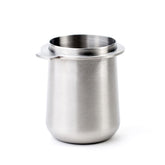 CREMA front view of 54mm dosing cup showing clean profile and durable design