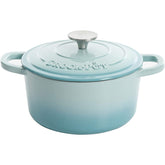 Crock-Pot Artisan front view showing pink blush finish and durable design benefit