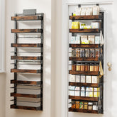 CUISIBOT front view showing organized baskets and space-saving benefit