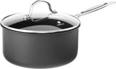 Cuisinart front view of 3‑quart saucepan showing shape and finish for versatile cooking