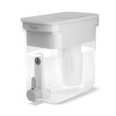 Culligan front view dispenser showing sleek design and large capacity benefit