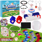 CUPLOOV front box packaging showing 24 numbered baseball boxes and festive design, great gift appeal