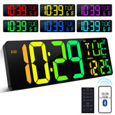 CYMHCHL front display showing time date and temperature for clear readability