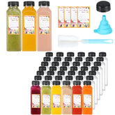 Dabacc front packaging of 45 clear 12oz bottles shows convenience
