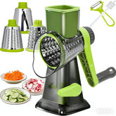 Dachenus front view on countertop showing compact grater and secure base