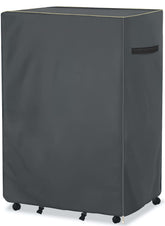 Dalema front view of grey rollaway bed cover showing full fit and protection
