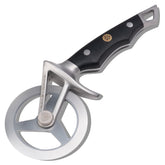 Dalstrong Orbit Razor front view showing wheel and handle for precise slicing