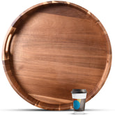 Decent Vrvege front view of 20-inch tray showing roomy serving surface