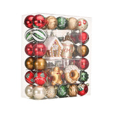 Decor by Hannah front packaging showing 100-piece holiday ornament set, ready-to-hang benefit