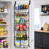 Delamu front view showing full 6-tier organizer and space saving