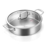 DELARLO front view with lid showing professional finish and durable design