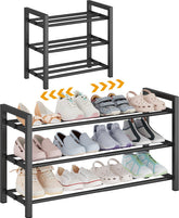 Detsuk front view of rack expanded showing increased capacity