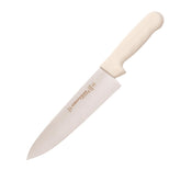 Dexter-Russell chef's knife front view showing professional balance and durability
