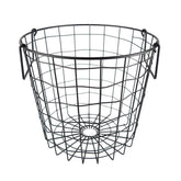 DII black round front view showing sleek mesh and practical design