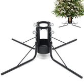 DIIG metal stand front view showing sturdy base and black finish for lasting support