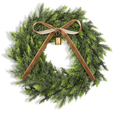 Dingion front view wreath showing full decorative impact and curb appeal