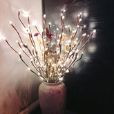 DK177 front packaging showing six battery branch lights and clear benefit of cordless decor