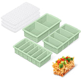 Doasuwish front view of three stacked trays showing packaging and benefits