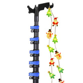 DOBEN front view of pole showing compact storage benefit