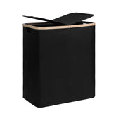 DOKEHOM front view with lid, conceals laundry and looks tidy