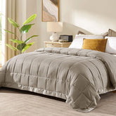 downluxe king blanket front view showing full coverage and elegant drape