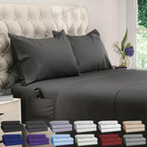 DREAMCARE front packaging showing gray Twin XL set and benefits