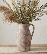 dreamloom front view vase showing shape and neutral finish for versatile decor