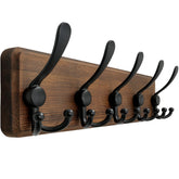 Dseap front view of five tri-hook rack showing organized storage benefit