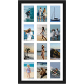 DUENPY collage frame front view showing twelve 4x6 photos and balanced display