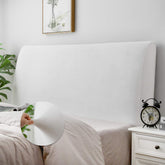 DUJUIKE front view white headboard cover showing clean renewed look