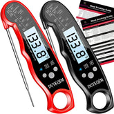 DUYKQEM front packaging showing two-color instant-read thermometers and accessories