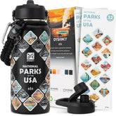DYSANKY front view of 32 oz bottle showing durable finish and gift-ready box benefits